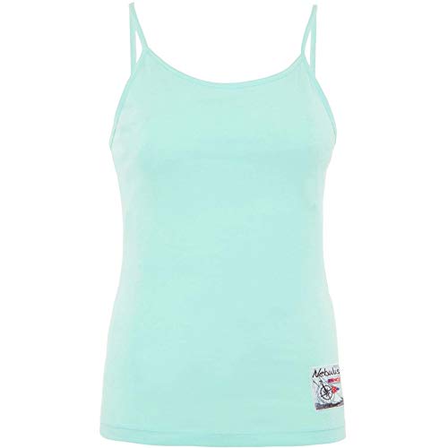Nebulus T218 - Spaghetti Träger Top Bianca (Model: Q2350 - Damen, Mint; Größe: XL/42) von Nebulus