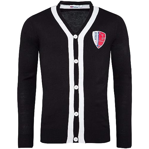 Nebulus T436 - Cardigan FARO (Modell: P736 - Herren, schwarz; Größe: M) von Nebulus