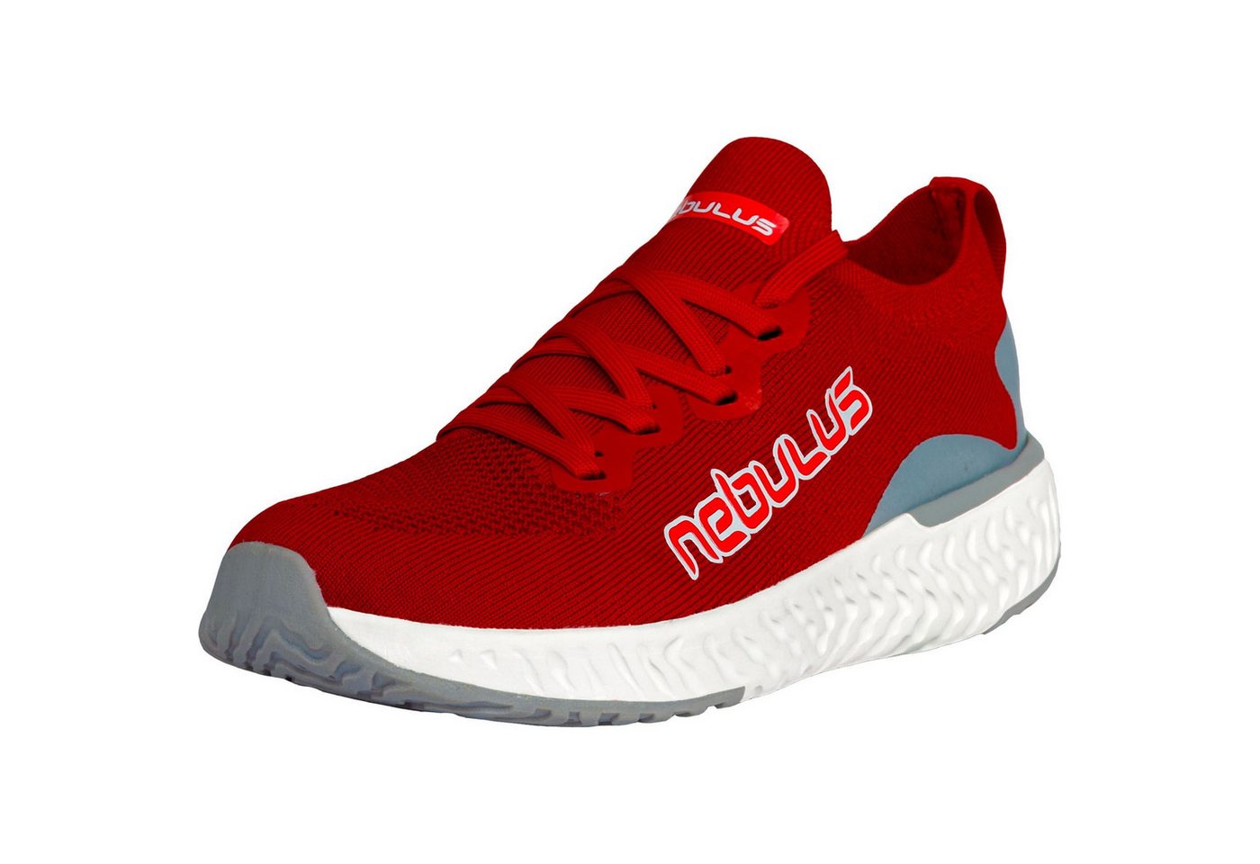Nebulus UNIQUE, P5794 - Damen, rot-grau, 40 Sneaker von Nebulus