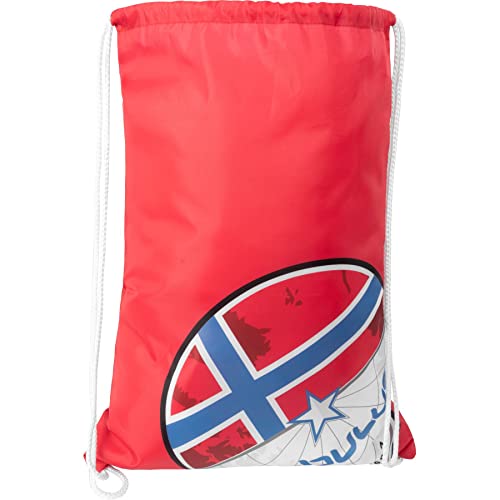 Nebulus Unisex Tasche RIVER, praktischer Rucksack, stylische Gym Bag, rot - onesize von Nebulus
