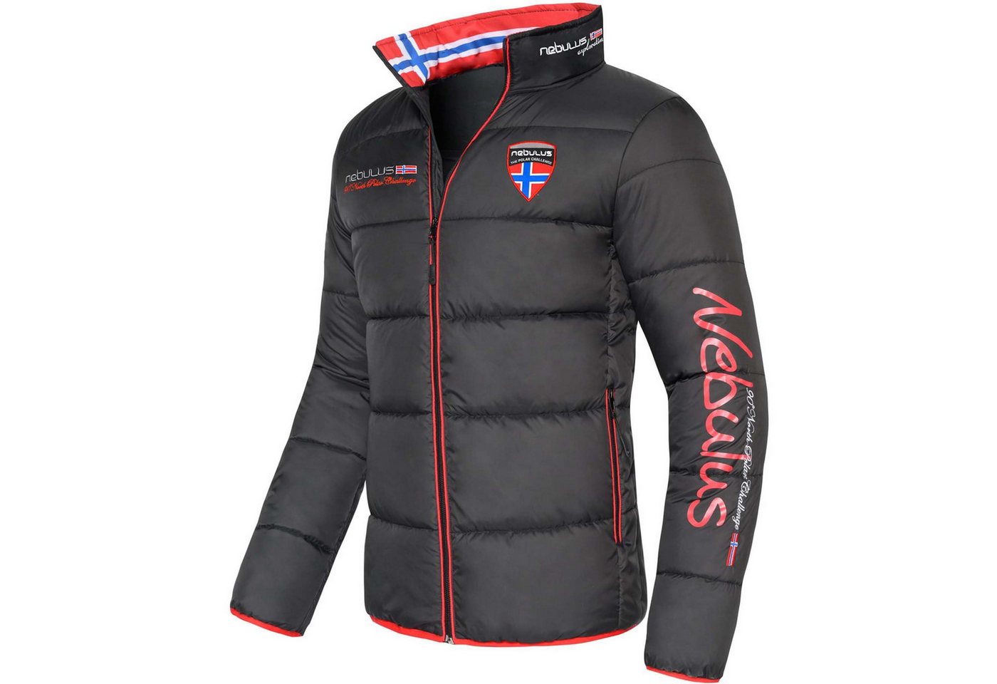 Nebulus Winterjacke EXODUS, P4162 - Herren, schwarz-rot, XL von Nebulus
