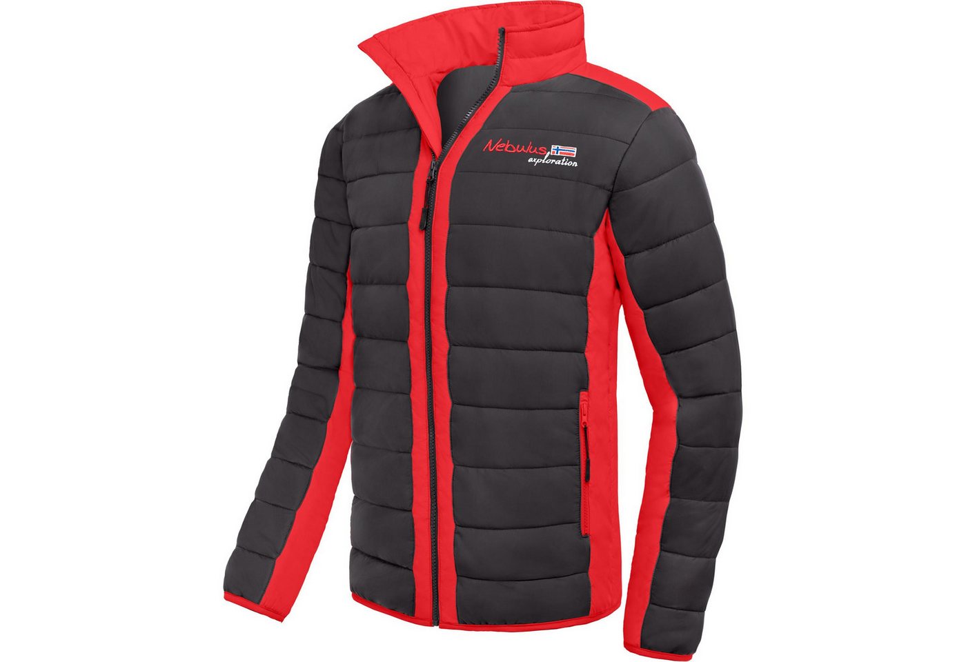 Nebulus Winterjacke FIGHT, P5901 - Herren, schwarz-rot, XXL von Nebulus