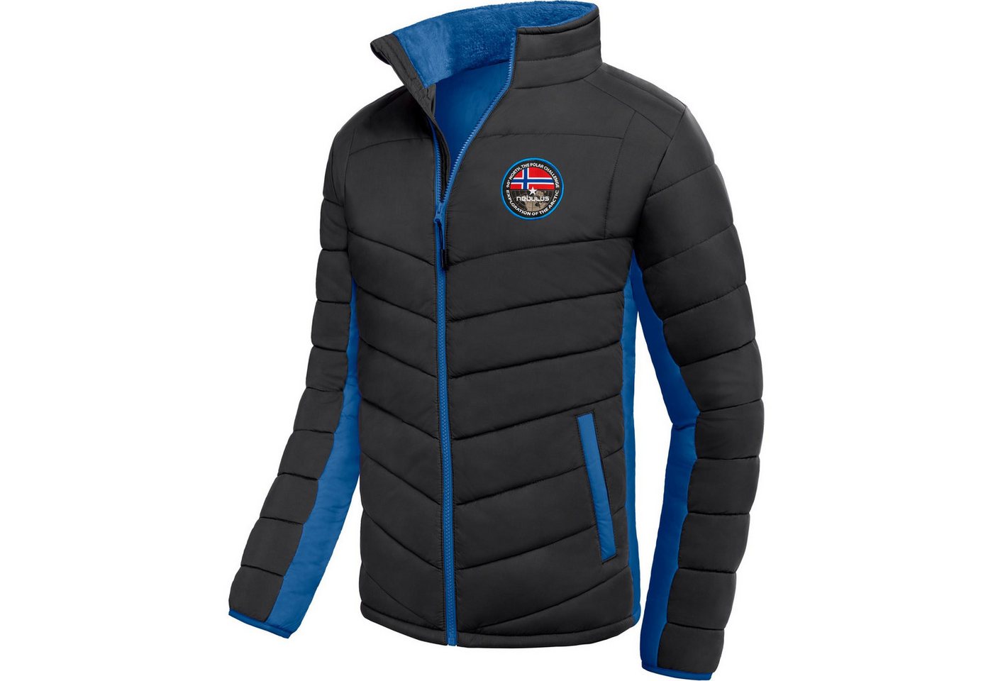 Nebulus Winterjacke GENIUS, P5850 - Herren, schwarz-kobalt, XL von Nebulus