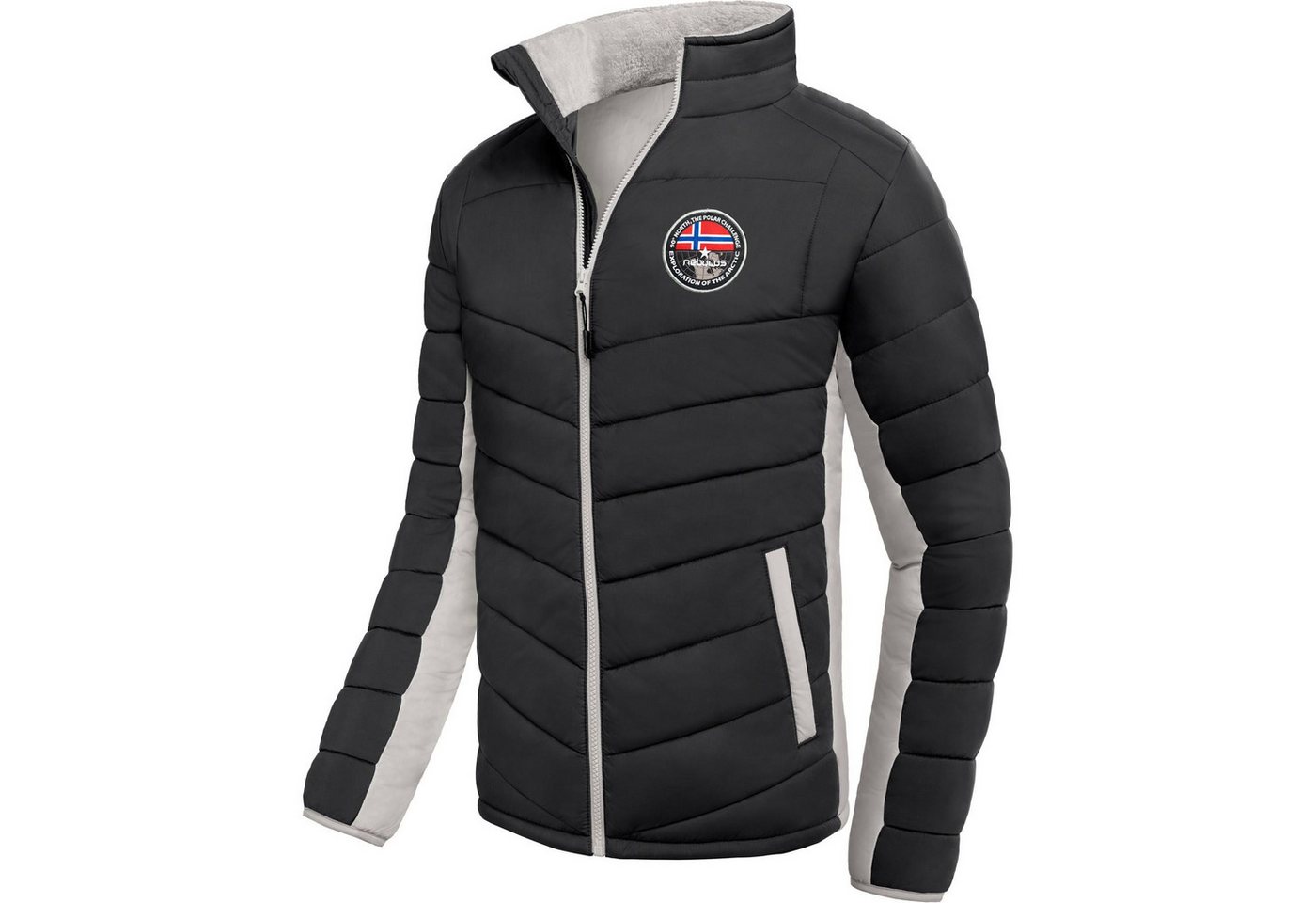 Nebulus Winterjacke GENIUS, P5852 - Herren, schwarz-grau, M von Nebulus