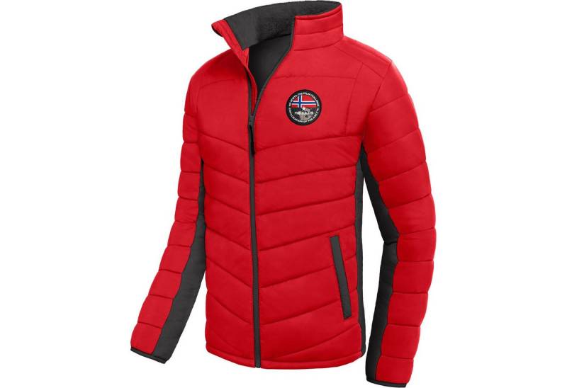 Nebulus Winterjacke GENIUS, P5858 - Herren, rot-schwarz, XXL von Nebulus