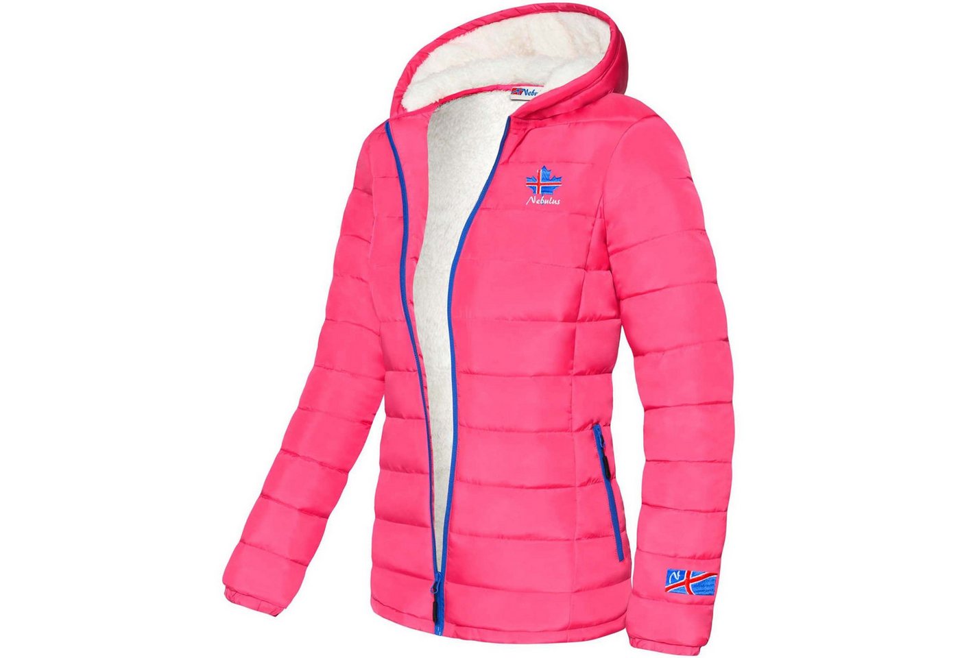 Nebulus Winterjacke GLOWFUR, P4840 - Damen, pink, L/40 von Nebulus