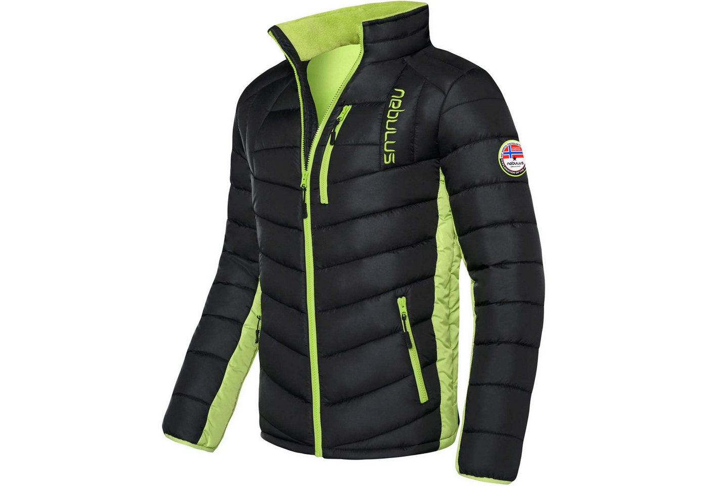 Nebulus Winterjacke Winterjacke, P4765 - Herren, schwarz-lime, XXL von Nebulus