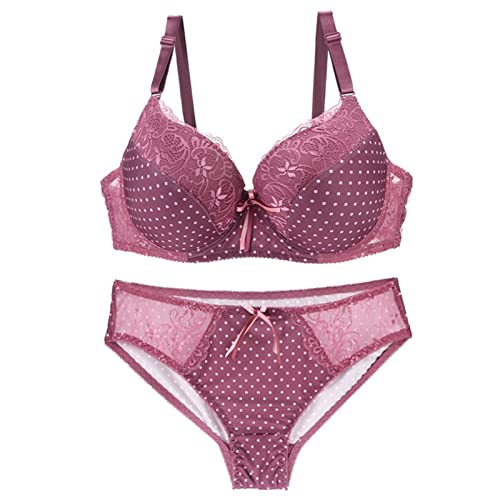 Necalisi Damen sexy unterwäsche Set Rot Damen Push Up BH mit Bügel Body Make-up T-Shirt BH Alltag Komfort Leicht gepolsterter BH Dessus unterwäsche 95D Necalisi Damen sexy unterwäsche Set Rot Damen Push Up BH mit Bügel Body Make-up T-Shirt BH Alltag Komfort Leicht gepolsterter BH Dessus unterwäsche 95D von Necalisi