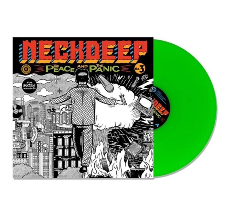 Neck Deep The peace and the panic LP multicolor Neck Deep The peace and the panic LP multicolor von Neck Deep