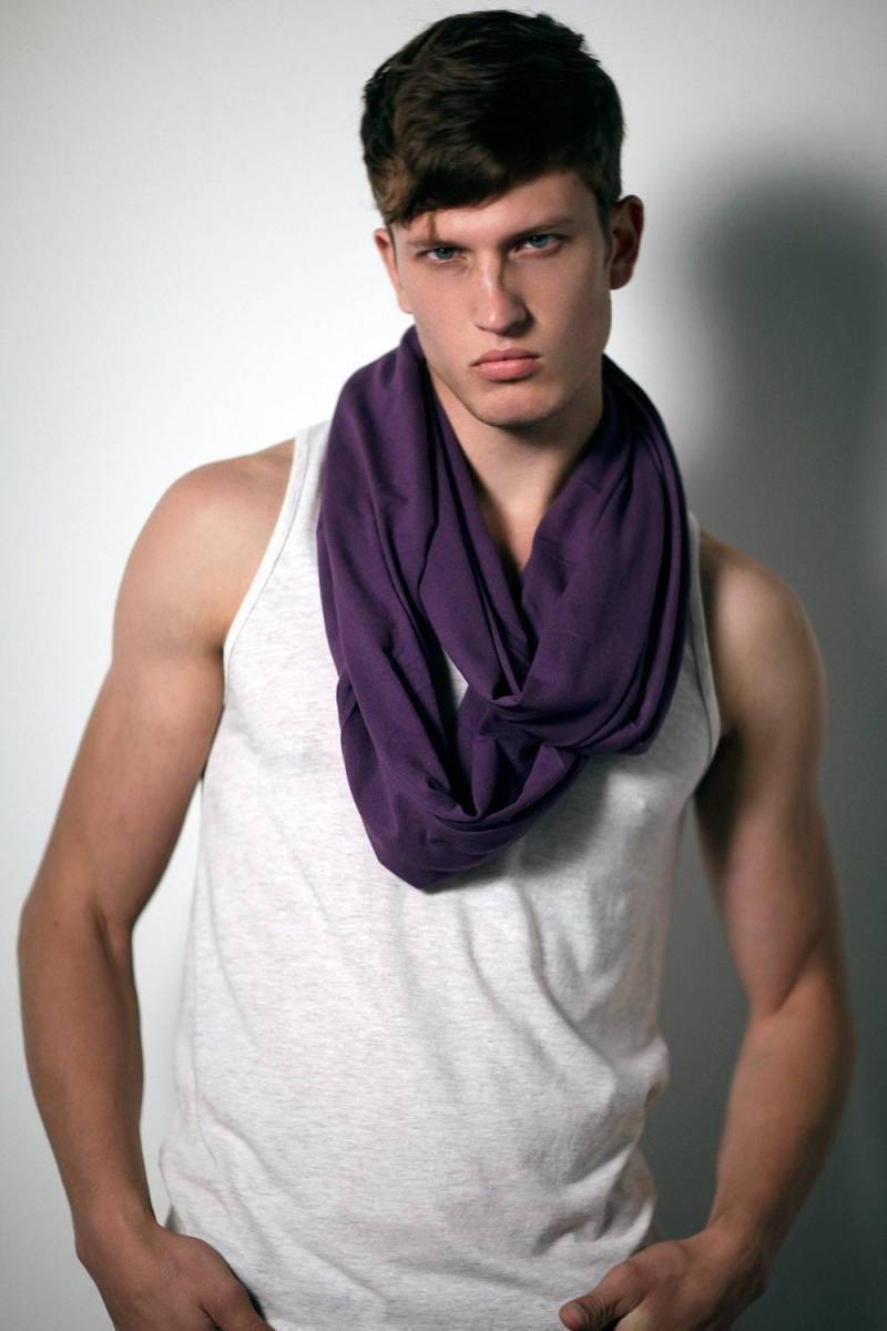 Oversized Loop Schal Unisex Winterschal Aus Weichem Baumwoll-Jersey von Necklush