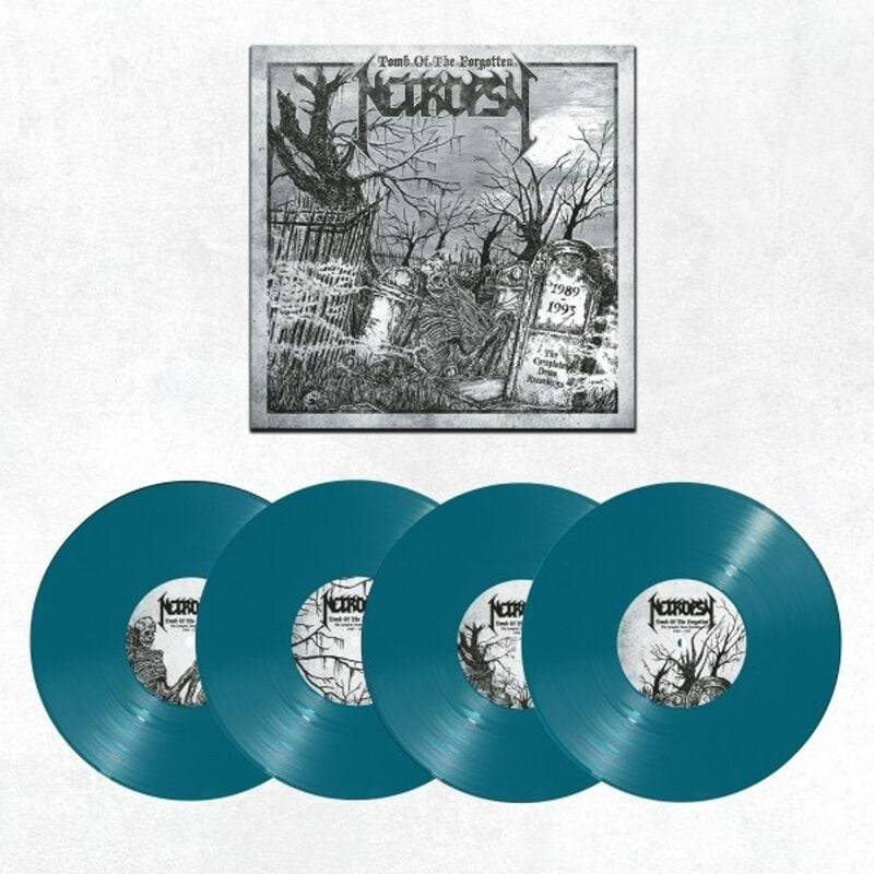 Necropsy Tomb of the forgotten - The complete demo recordings LP multicolor von Necropsy