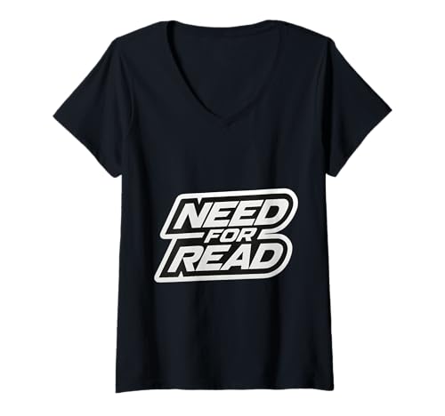 Damen Need for Read Lustiges Buch Liebhaber Leser Zitat Witz Spruch Wurm T-Shirt mit V-Ausschnitt Damen Need for Read Lustiges Buch Liebhaber Leser Zitat Witz Spruch Wurm T-Shirt mit V-Ausschnitt von Need For Read Funny Book Lover Reader Products