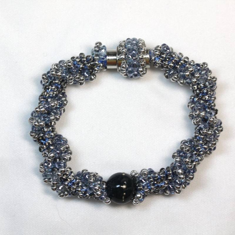 Designer Kumihimo Armband Made With Art Bead Und Sp Emert Magnetic Clasp Designer Kumihimo Armband Made With Art Bead Und Sp Emert Magnetic Clasp von NeedForBeads
