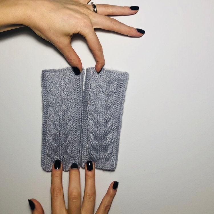 Baby/Kleinkind Handwärmer - Pulswärmer Gestrickte Fingerlose Handschuhe Baby/Kleinkind Handwärmer - Pulswärmer Gestrickte Fingerlose Handschuhe von NeedleMeetsPaw