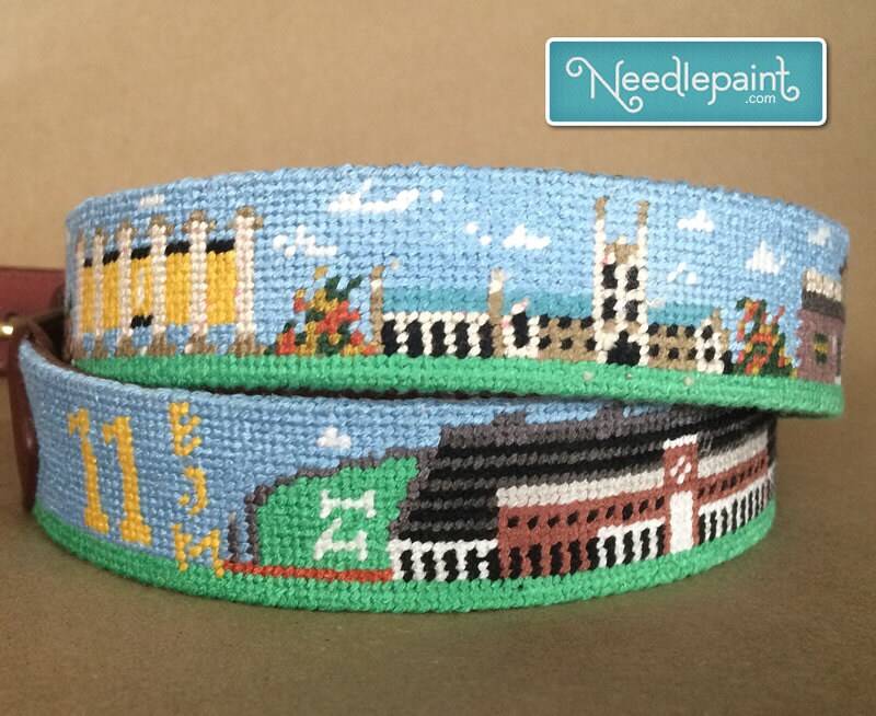 Benutzerdefinierte College Gürtel Mit Nadelspitzen Benutzerdefinierte College Gürtel Mit Nadelspitzen von NeedlePainters