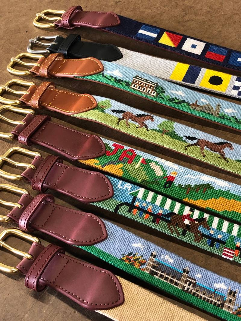 Nadelspitze Gürtel Finishing - Echtes Leder Und Messing Nadelspitze Gürtel Finishing - Echtes Leder Und Messing von NeedlePainters
