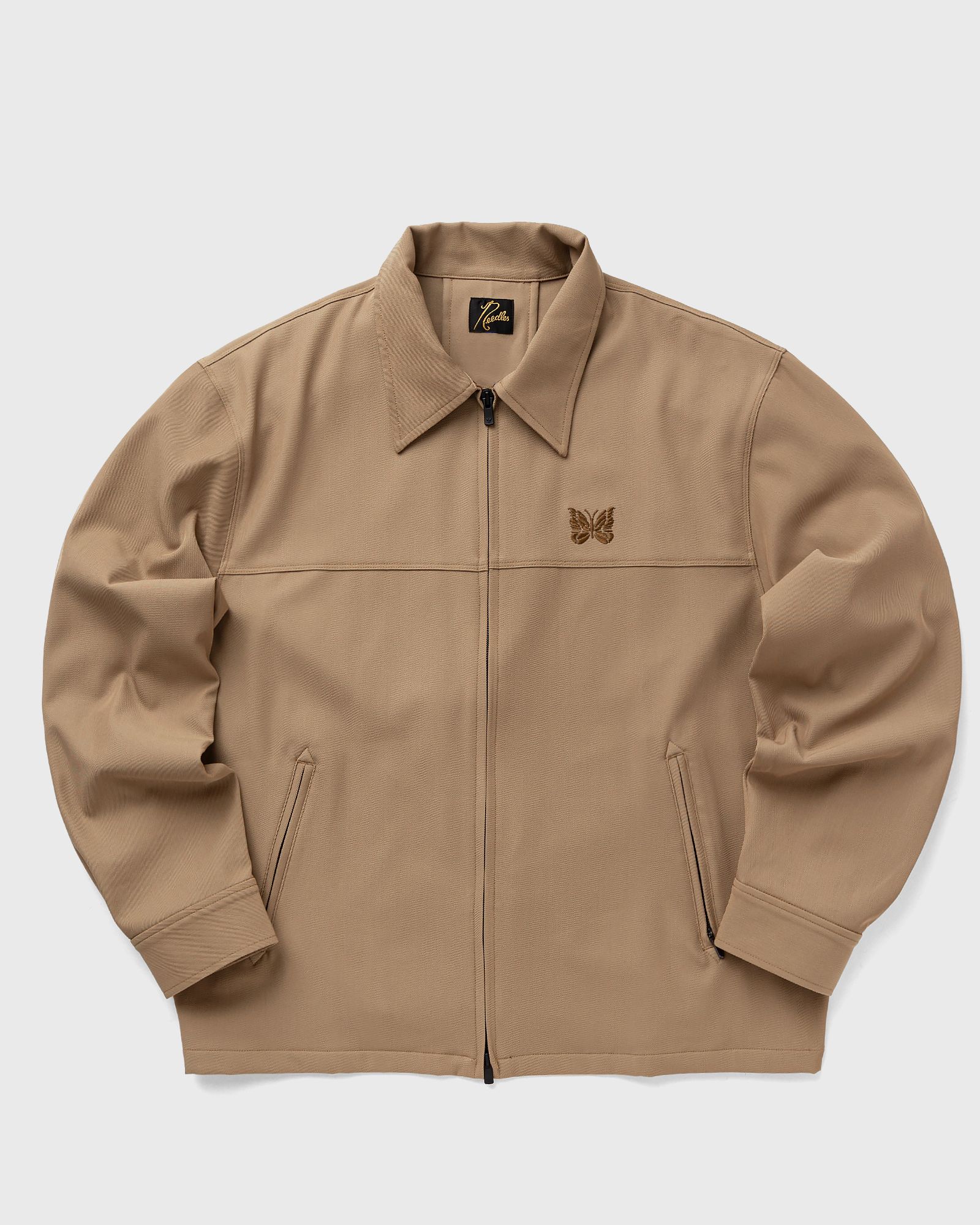 Needles Sport Jacket men Windbreaker beige in Größe:M von Needles