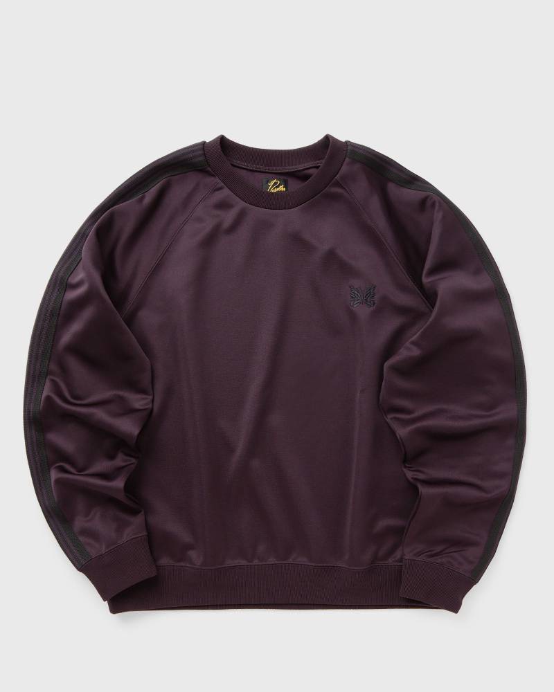 Needles Track Crew Neck Shirt - Poly Smooth men Sweatshirts purple in Größe:XL von Needles