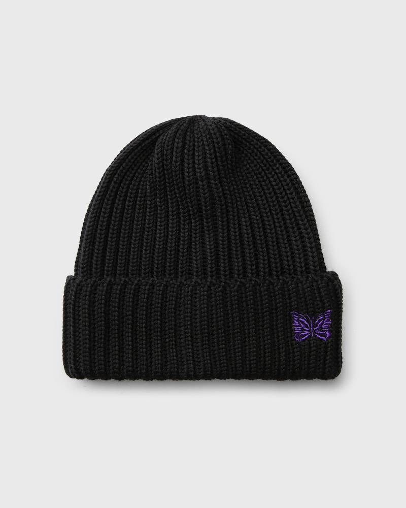 Needles Watch Cap - Merino Wool men Beanies black in Größe:ONE SIZE von Needles