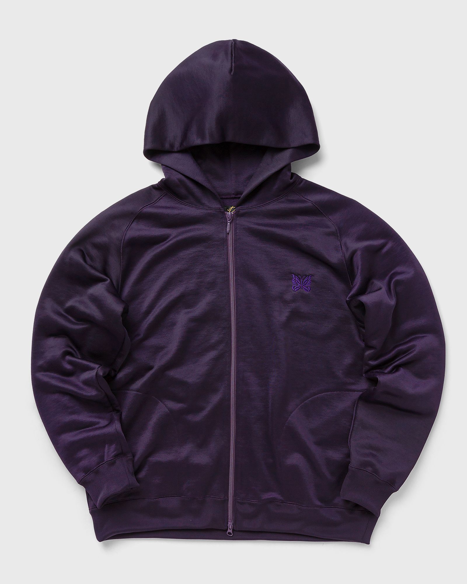 Needles Zipped Sweat Hoody men Hoodies|Zippers purple in Größe:M von Needles