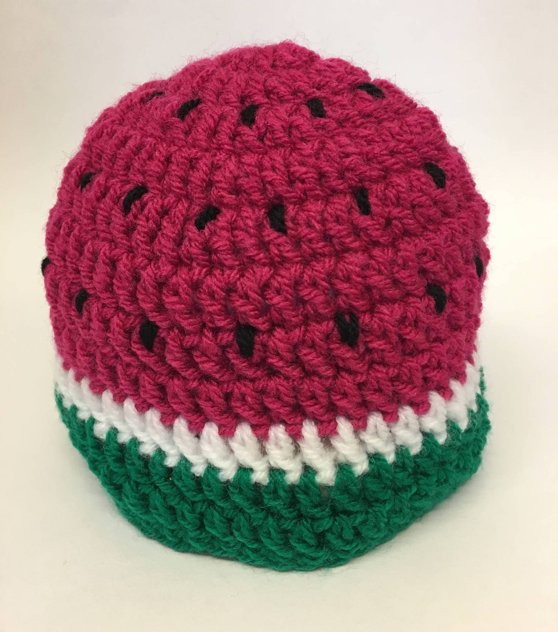 Wassermelone Babymütze, Gehäkelte Funky Neues Babygeschenk Wassermelone Babymütze, Gehäkelte Funky Neues Babygeschenk von NeefiSaige