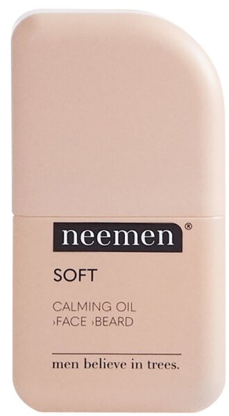 Neemen Soft Beruhigendes Öl für Gesicht und Bart mit Neem-Extrakt Hanfsamenöl 50 ml von Neemen