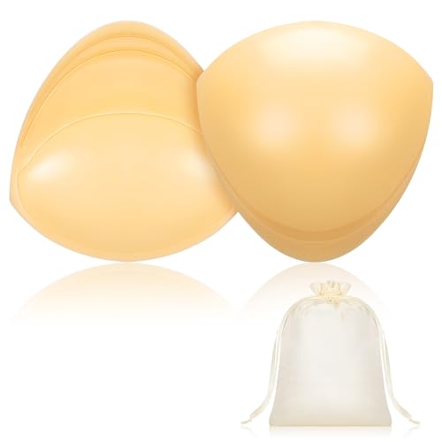 Neer Klebrige BH Einlagen Beidseitig Push Up Klebepads Damen Silikon Selbstklebend Bikini Insert Brust Pads Brautkleid BH von Neer