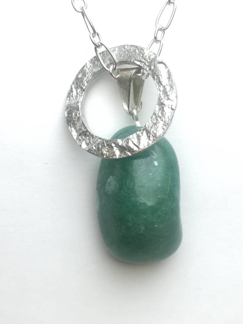 Aventurin Sterling Silber Anhänger von NeetaGupta