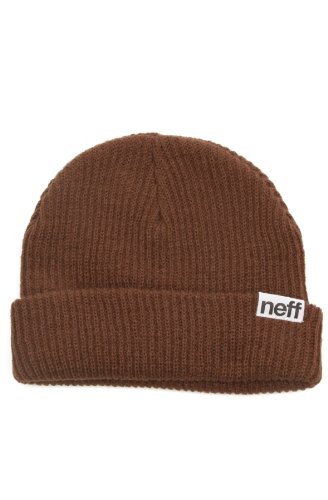 Neff Herren fold Beanie-Mtze, braun, Einheitsgröße von Neff