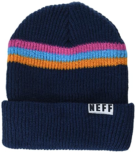 NEFF Herren Takeover Beanie-Mütze, Navy, Einheitsgröße von Neff