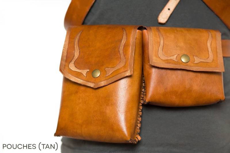 Legend Of Zelda Cosplay Link Ledertaschen Twilight Princess Mittelalterliches von NegativedreamerProps