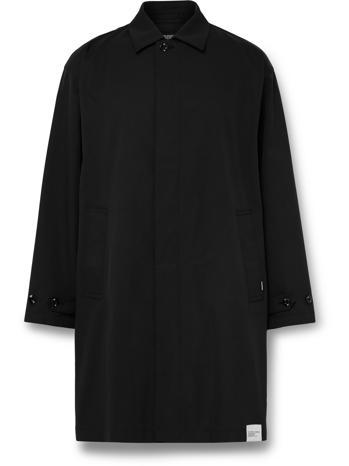 Neighborhood - Balcollar Logo-Appliquéd Twill Coat - Men - Black - S von Neighborhood