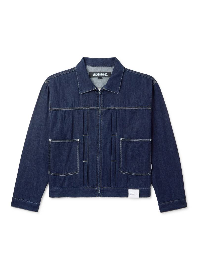 Neighborhood - Denim Jacket - Men - Blue - M von Neighborhood