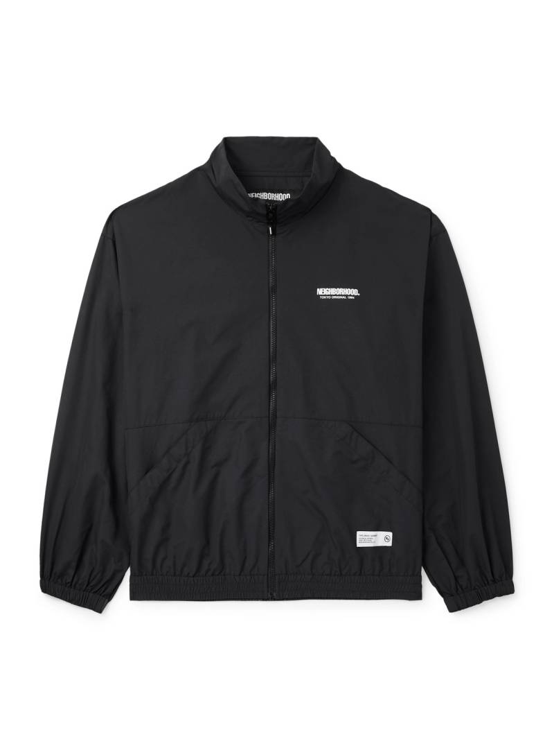Neighborhood - Logo-Print Shell Track Jacket - Men - Black - L von Neighborhood