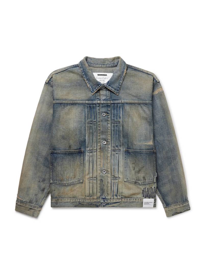 Neighborhood - Savage Type-1 Denim Jacket - Men - Blue - M von Neighborhood