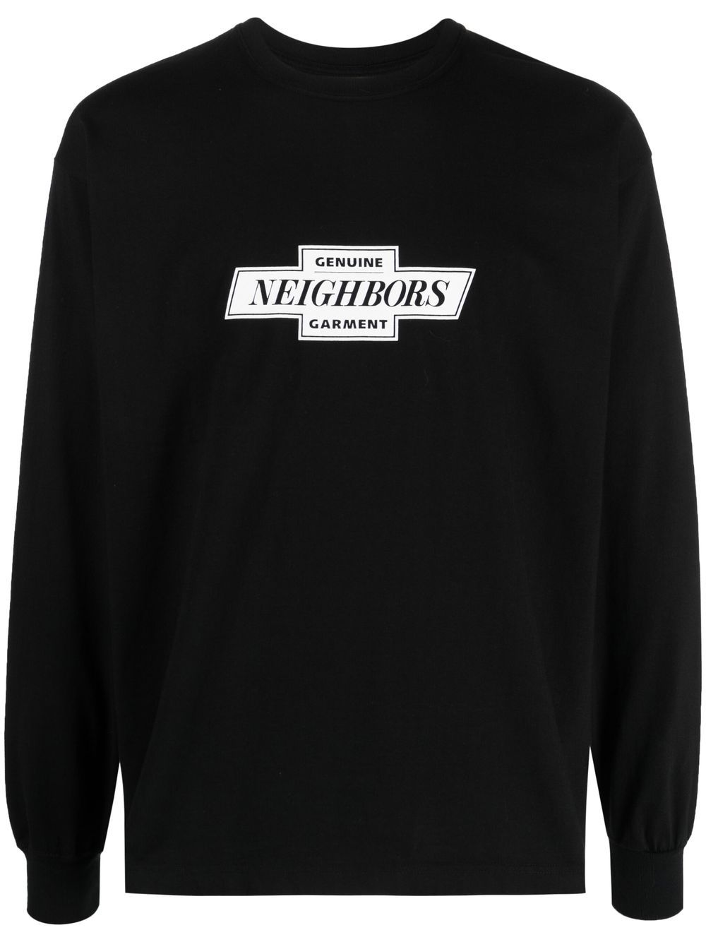 Neighborhood Sweatshirt mit Logo-Print - Schwarz von Neighborhood