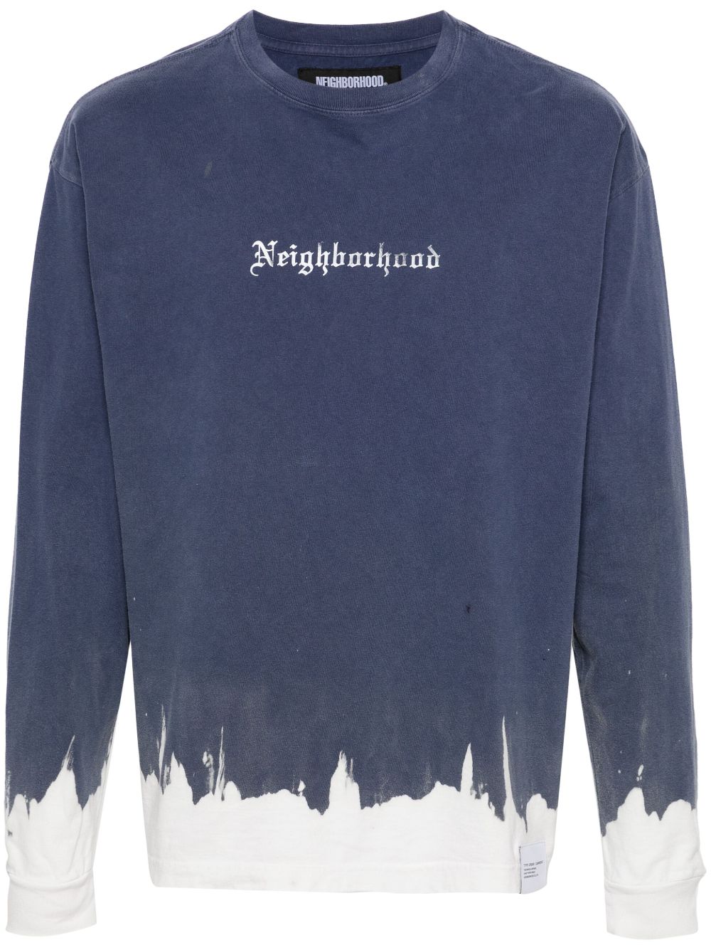 Neighborhood T-Shirt mit Logo-Print - Blau von Neighborhood