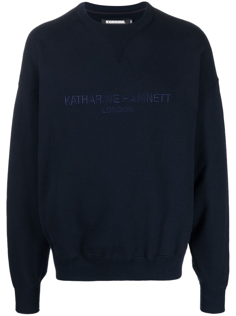 Neighborhood Sweatshirt mit Logo-Stickerei - Blau von Neighborhood