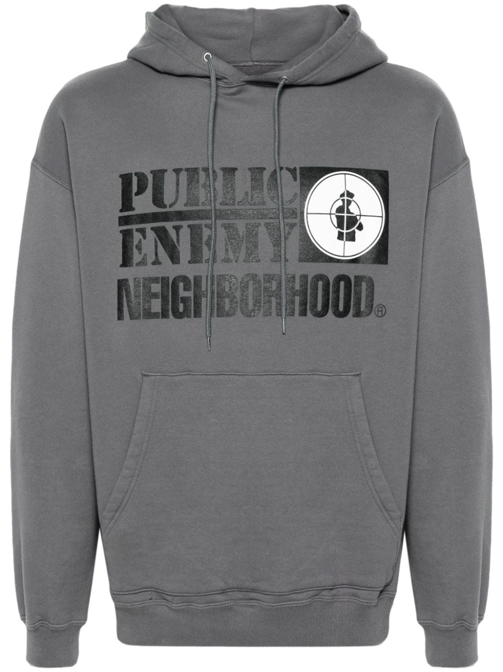 Neighborhood x Public Enemy Hoodie mit Print - Grau von Neighborhood