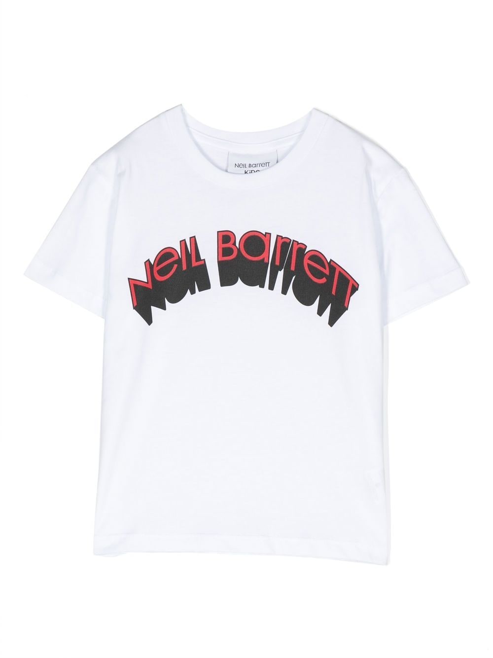 Neil Barrett Kids T-Shirt mit Logo-Print - Weiß von Neil Barrett Kids