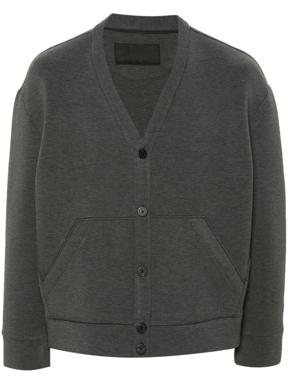 Neil Barrett Cardigan mit Logo-Stickerei - Grau von Neil Barrett