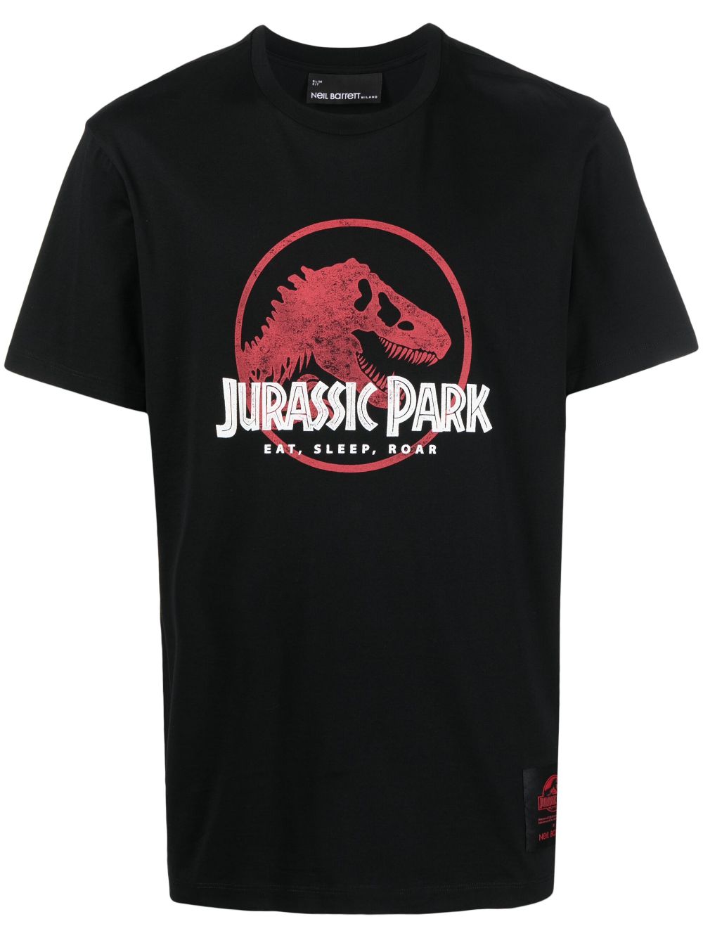 Neil Barrett T-Shirt mit "Jurassic Park"-Print - Schwarz von Neil Barrett
