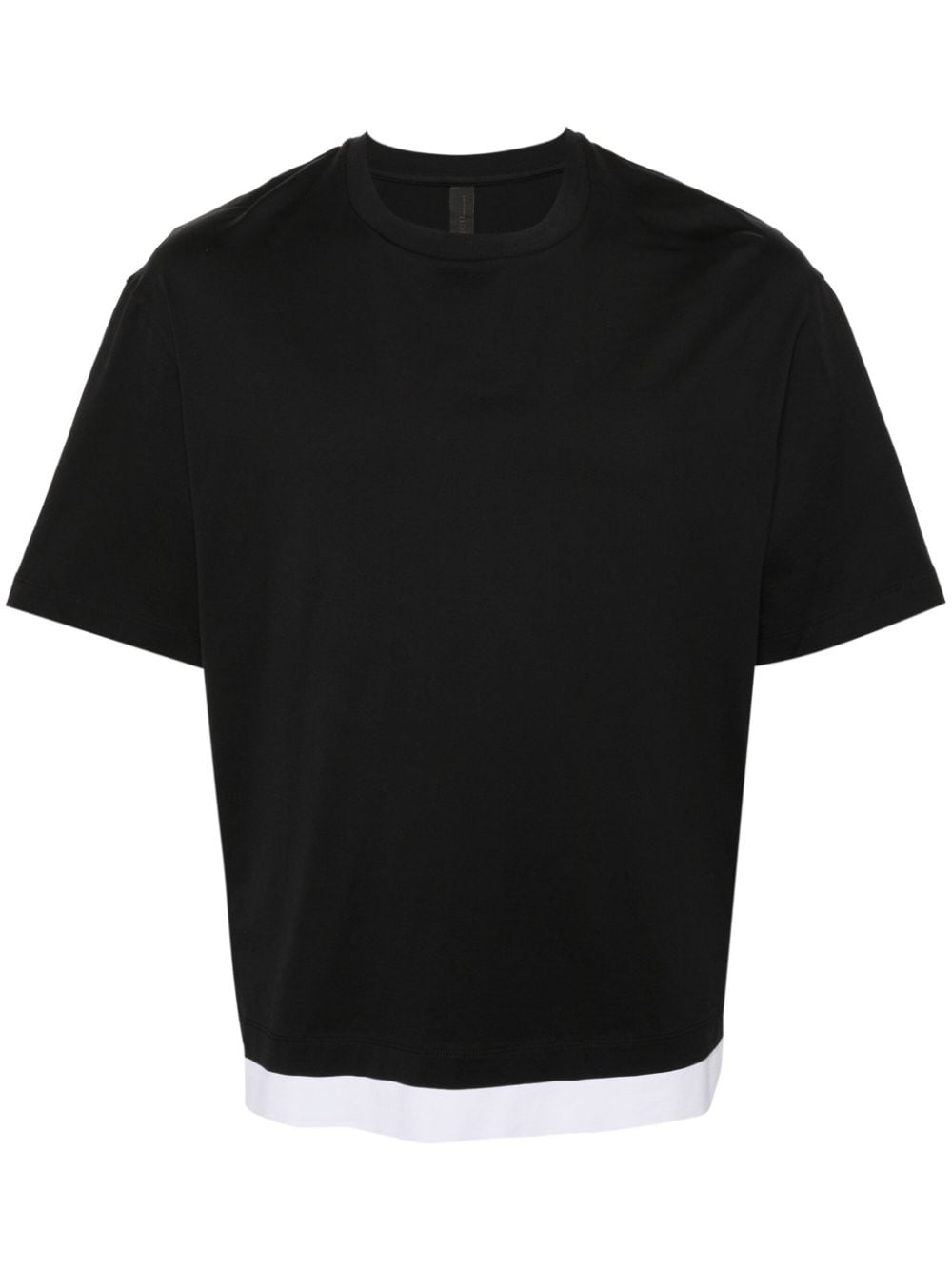 Neil Barrett T-Shirt im Layering-Look - Schwarz von Neil Barrett