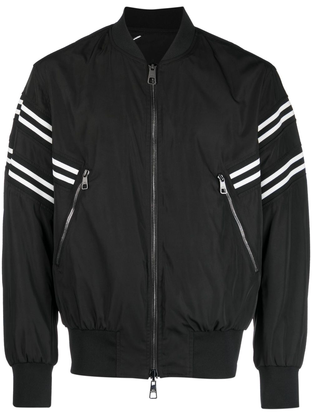 Neil Barrett Wendbare Thunderbolt Jacke - Schwarz von Neil Barrett