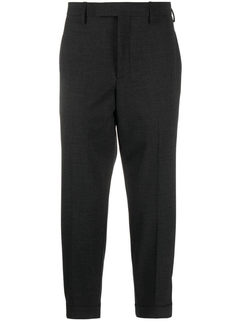 Neil Barrett Cropped-Hose aus Gabardine - Grau von Neil Barrett