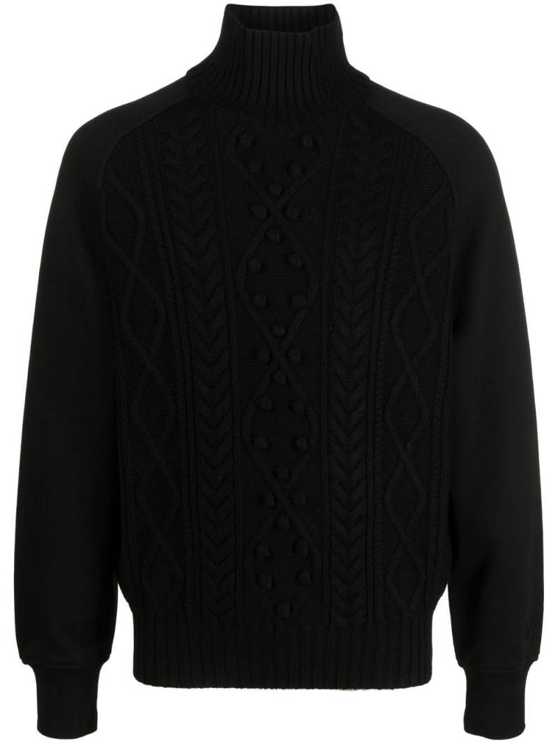 Neil Barrett Pullover mit Logo-Stickerei - Schwarz von Neil Barrett