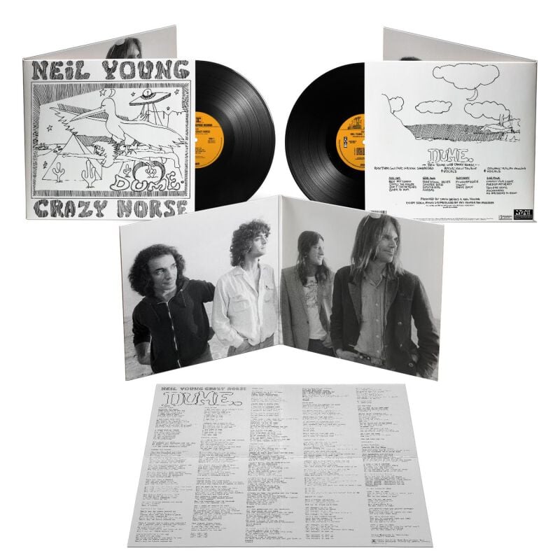 Neil Young & Crazy Horse Dume LP multicolor von Neil Young & Crazy Horse