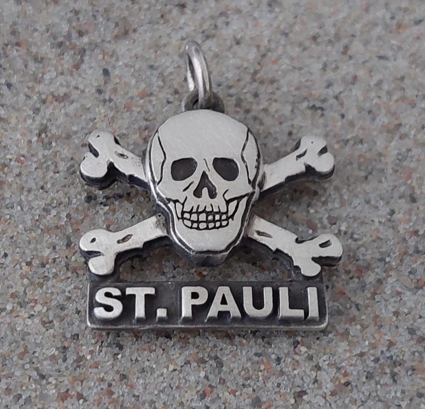 st. Paui-Totenkopf-Anhänger, Silber 925, Fc10 von NeilSaad