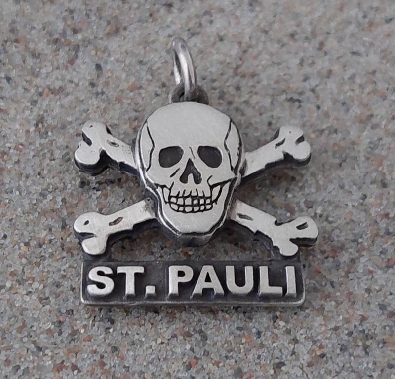 st. Paui-Totenkopf-Anhänger, Silber 925, Fc10 von NeilSaad
