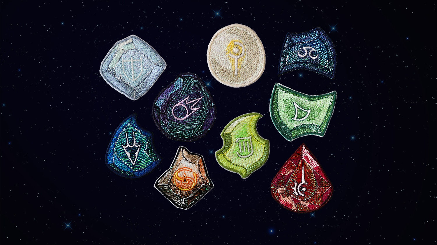 Ffxiv Soul Crystal Embroidery Aufnäher Ffxiv Soul Crystal Embroidery Aufnäher von NekoYonasCosplayBox